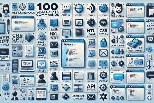 100 ChatGPT Commands for Web Developers