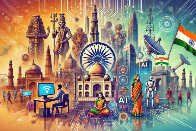 India’s Technological Evolution: Paving the Way for 5G, AI, Blockchain, AR/VR, ML, NLP, and More