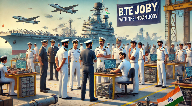Join Indian Navy B.Tech Entry (Permanent Commission) for July 2025 Batch