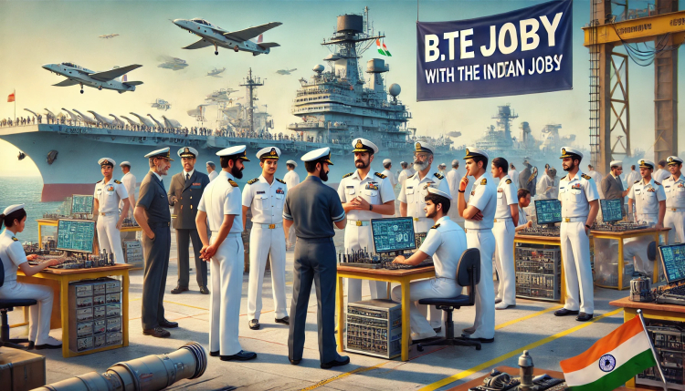 Join Indian Navy B.Tech Entry (Permanent Commission) for July 2025 Batch